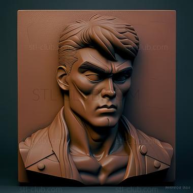 3D model Hajime no Ippo George Morikawa (STL)